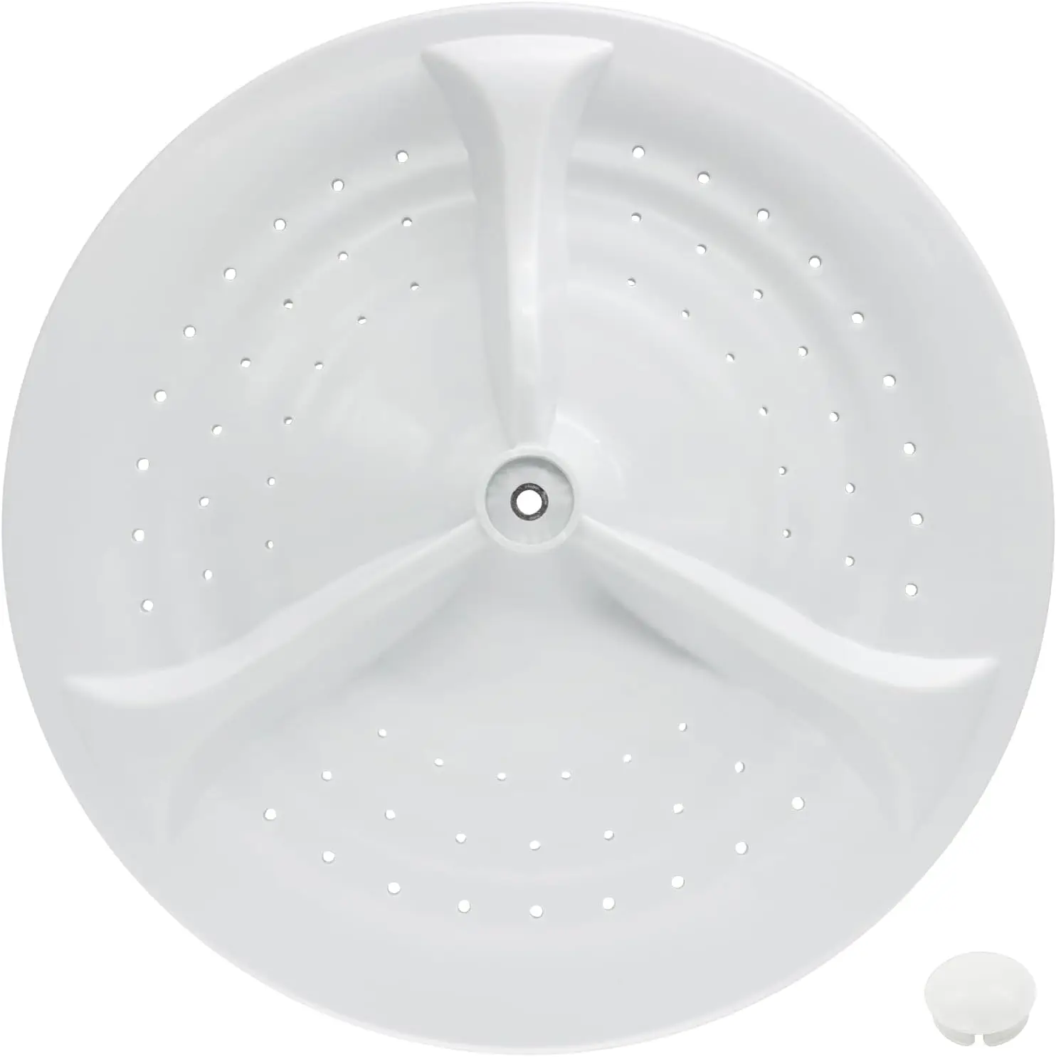 

Washing Machine Agitator Replacement Plate with Center Cover Compatible for Various Models