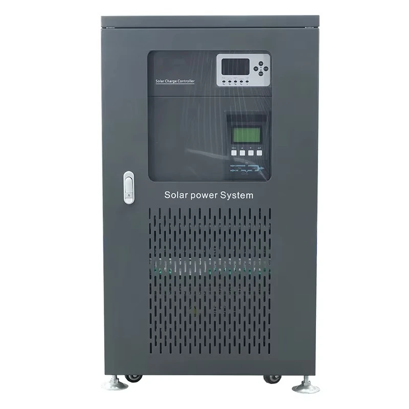 

Mppt Hybrid Solar Inverter Single Phase 8kw 96v 120v With 60a 80a 100a Solar Charge Controller