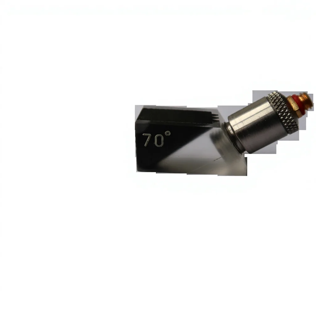 Ultrasonic Angle Beam Probe TWB Screw in Wedge Type 5 1.5 Mhz Frequency