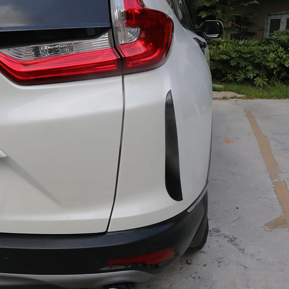 Rear Trunk Protector Corner Styling Mouldings Sticker Cover for Honda CRV 5th Accessories 2017 2018 2019 2020 2021 2022