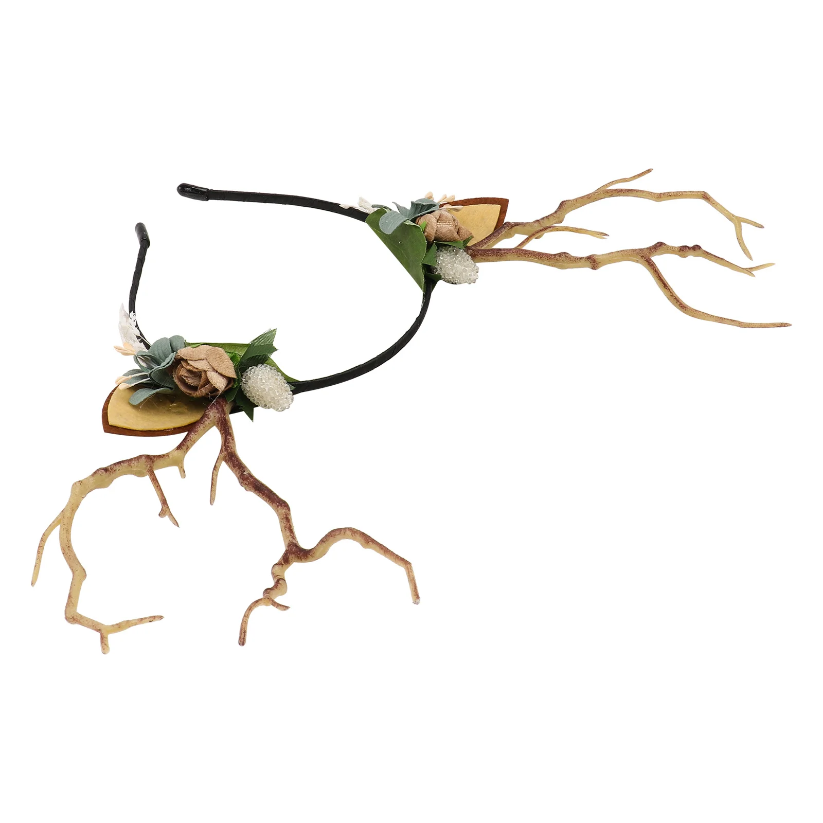 

1Pcs Realistic Reindeer Antler Hairband Christmas Festival Headband Party Cosplay Hair Accessory Holiday Decoration