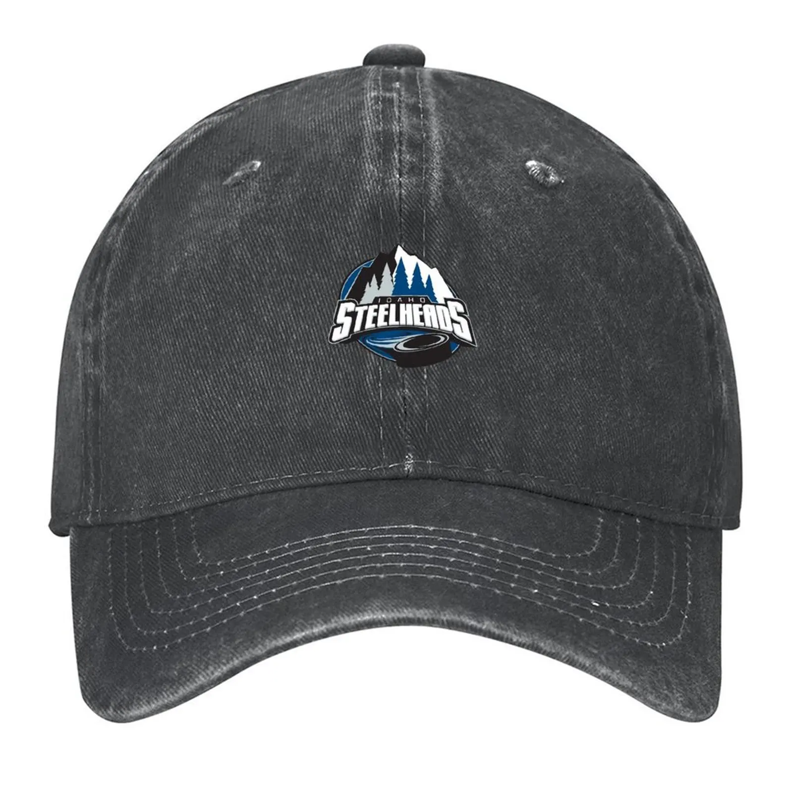 

IDAHO STEELHEADS Baseball Cap Anime Hat black New In Hat Designer Hat Women's Men's