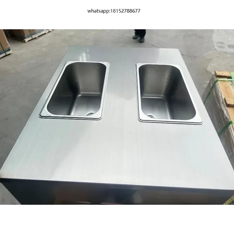 Commercial Soft Serve Ice Cream Machine Automatic 3 Flavor Ice Cream Maker for Business