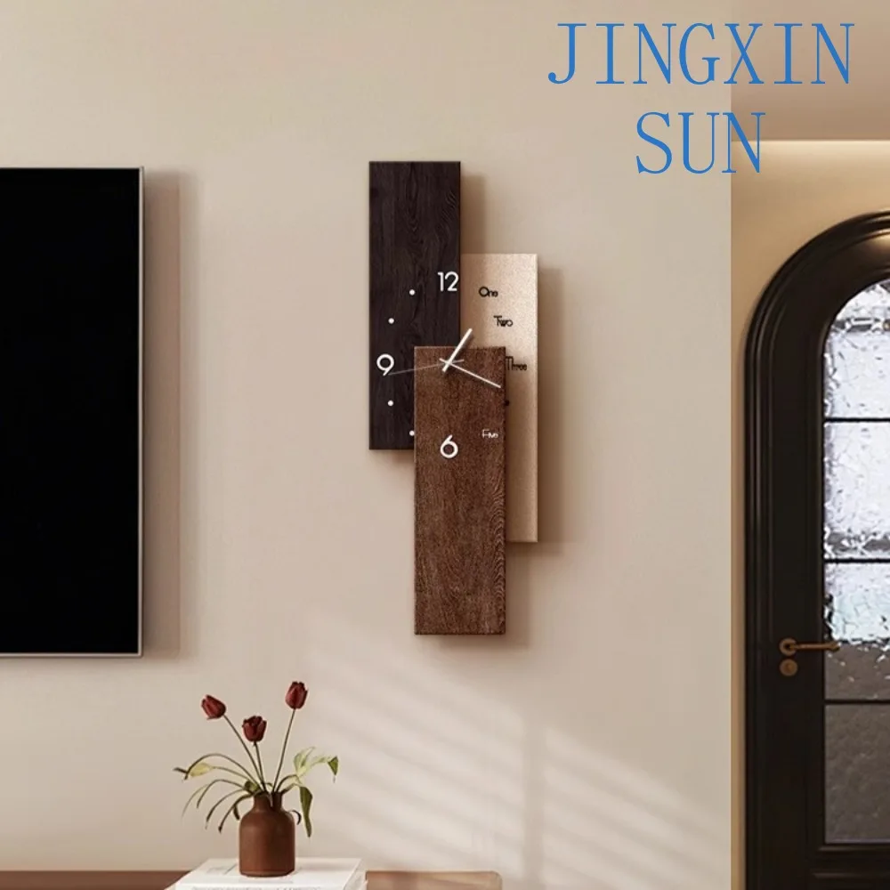 Modern Interior Wall Clock Noiseless Living Room Decorations Art Creative Design Wall Clocks Luxury Accessories for Home Decor