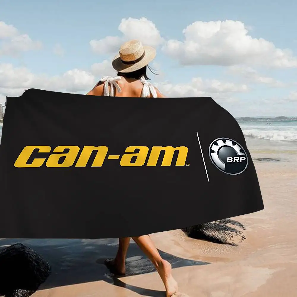 Can-Am Spyder Logo Microfiber Blanket Quick Drying Beach Towels Oversized Printing Super Absorbent Pool Towel Blanket