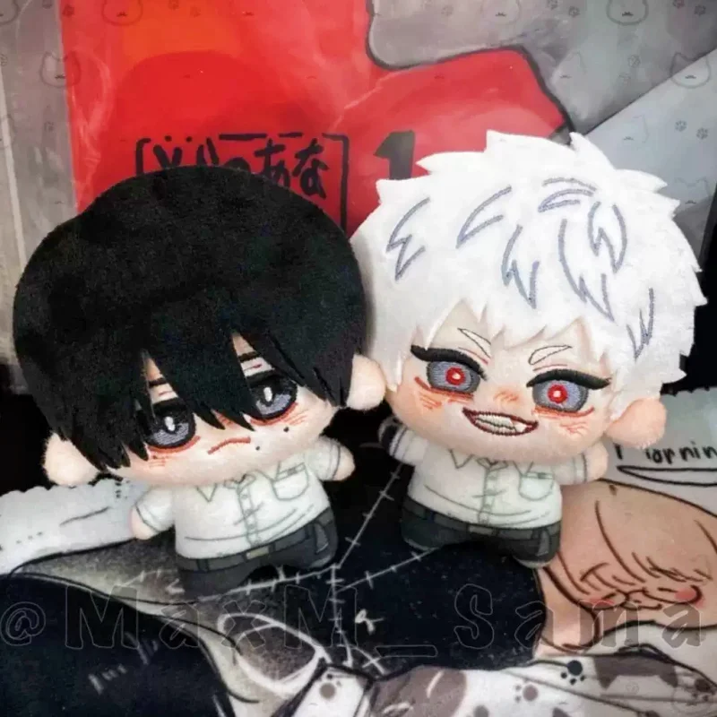 

Anime Cosplay Nunu Q Version Plush Pendant 10cm Cotton Doll Keychain Backpack Strap Summer Hikaru Died Yoshiki Tsujinaka Design