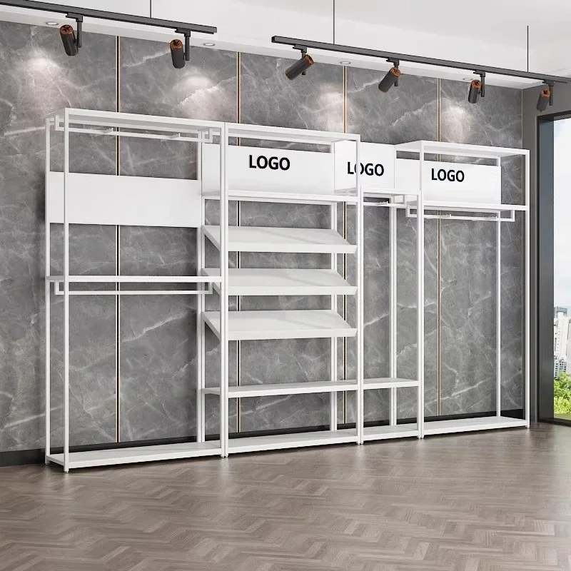 

Special display rack Floor-to-ceiling clothes rack