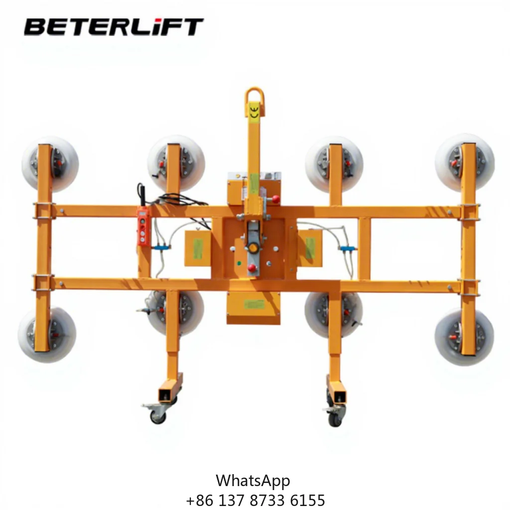 Manufactured Heavy Duty H Shape Vacuum Suction Cup Lifter For Sale