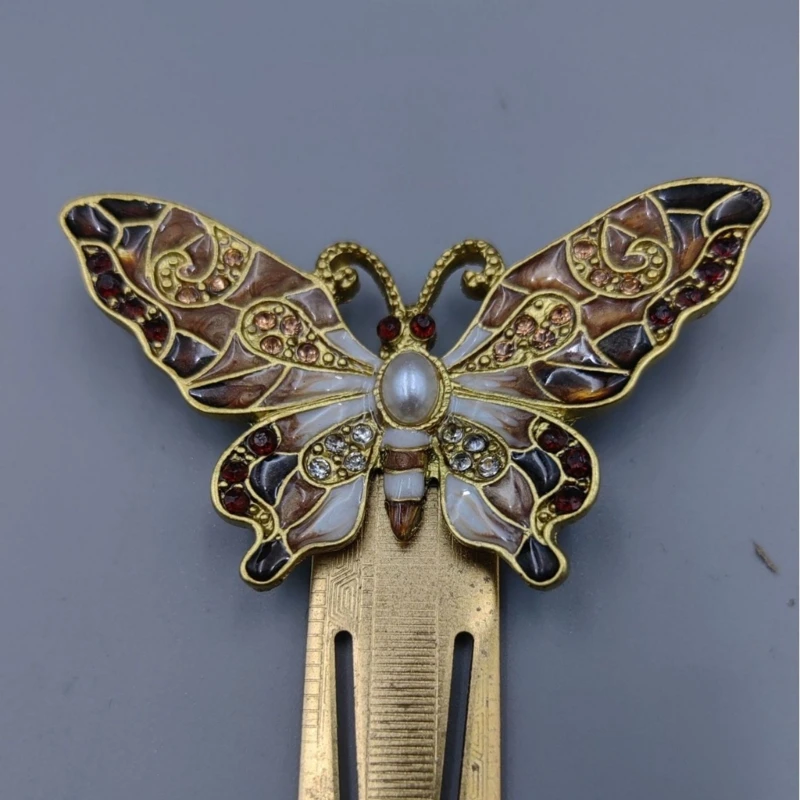 Retro Butterfly Alloy Metal Bookmarks Thoughtful Present For Book Lovers