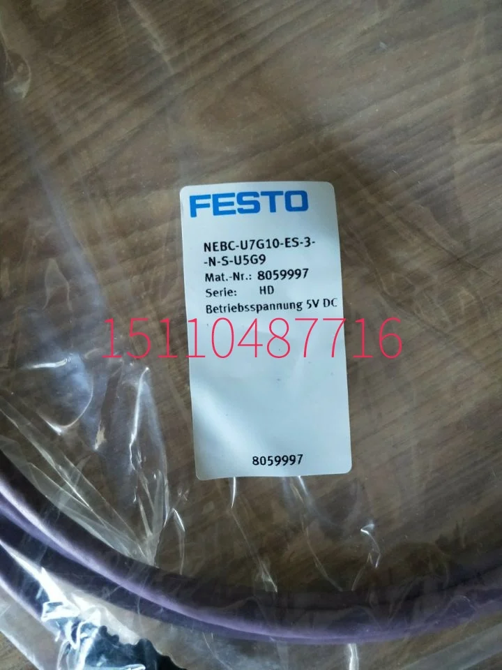 FESTO FESTO Connecting Line NEBC-U7G10-ES-3-N-S-U5G98059997 Spot.