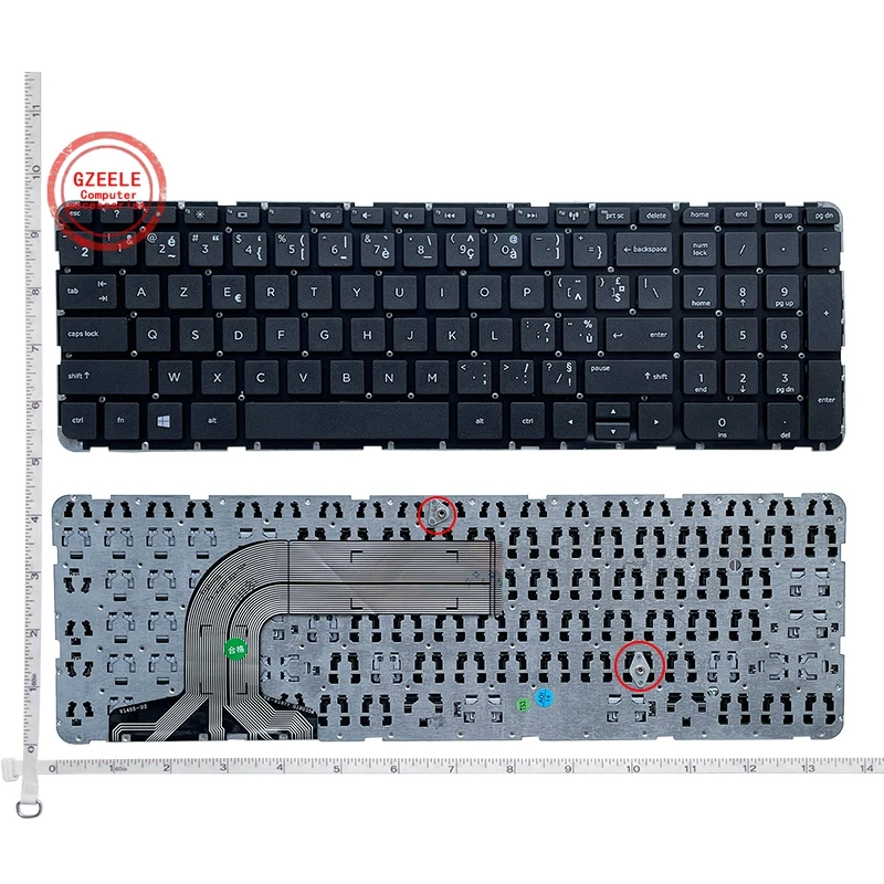 France Keyboard for HP Pavilion 17 17E 17-e000 17-e100 17z-e000 17-e014nr 17-e016dx 17-e017cl 17-e017dx 17-E 17-N 17N No frame