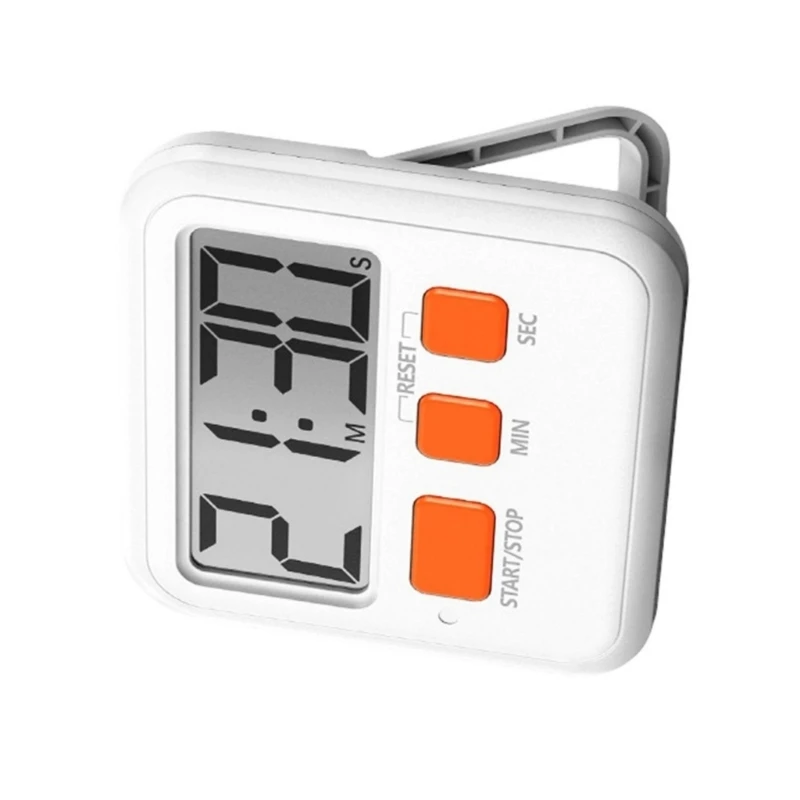 LCD Digital Timer With Loud Alarm And Back Suitable For Kitchen Cooking Study Work And Exercise Daily Use