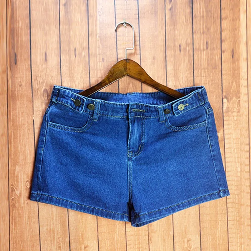 

Men's Color Loose Fit Denim orts Summer Beach Pants Breathable Comfortable Non-deformable Straight Leg Trousers