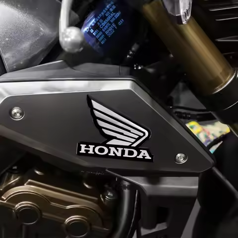 1pair Motorcycle Modified Stickers Aluminum Decal Motorcycle Stickers For Honda CBR1000 CBR600RR CBR650R CB1000R CB1100