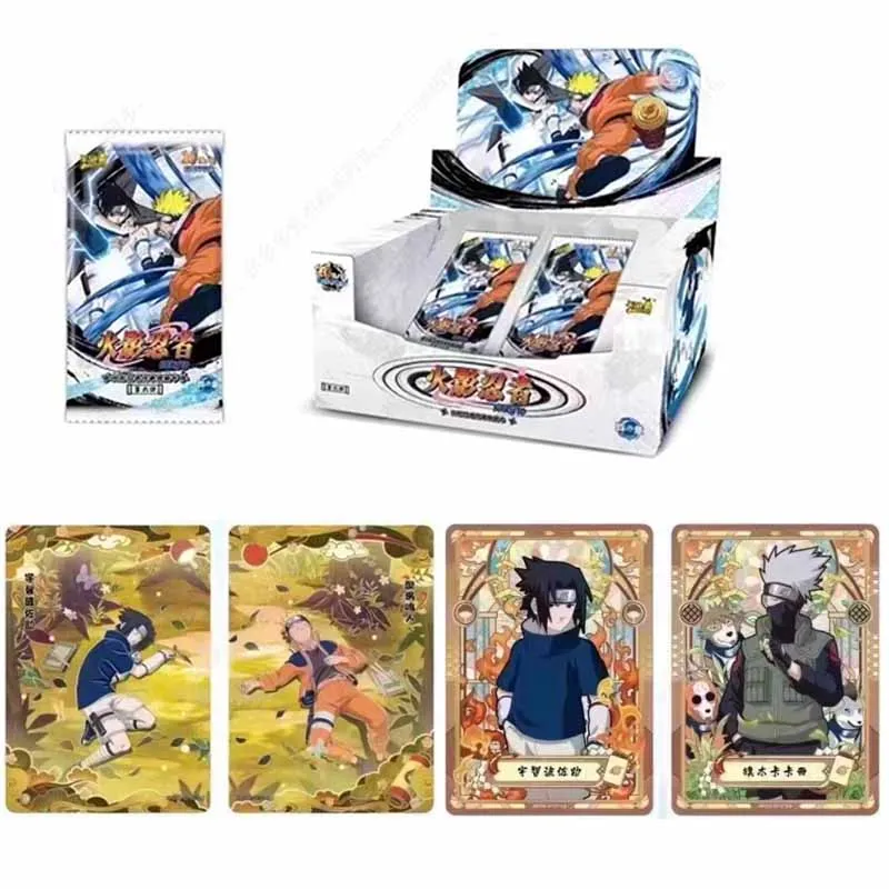 

Naruto Collection Cards Booster Box T4W6 Rare Anime Table Playing Game Board Cards