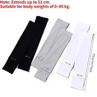 1Pair 2025 Summer Ice Silk Men's Loose Sunscreen Sleeves UV Ice Gloves Riding Arm Guards Sport Running Driving Absorbent 4