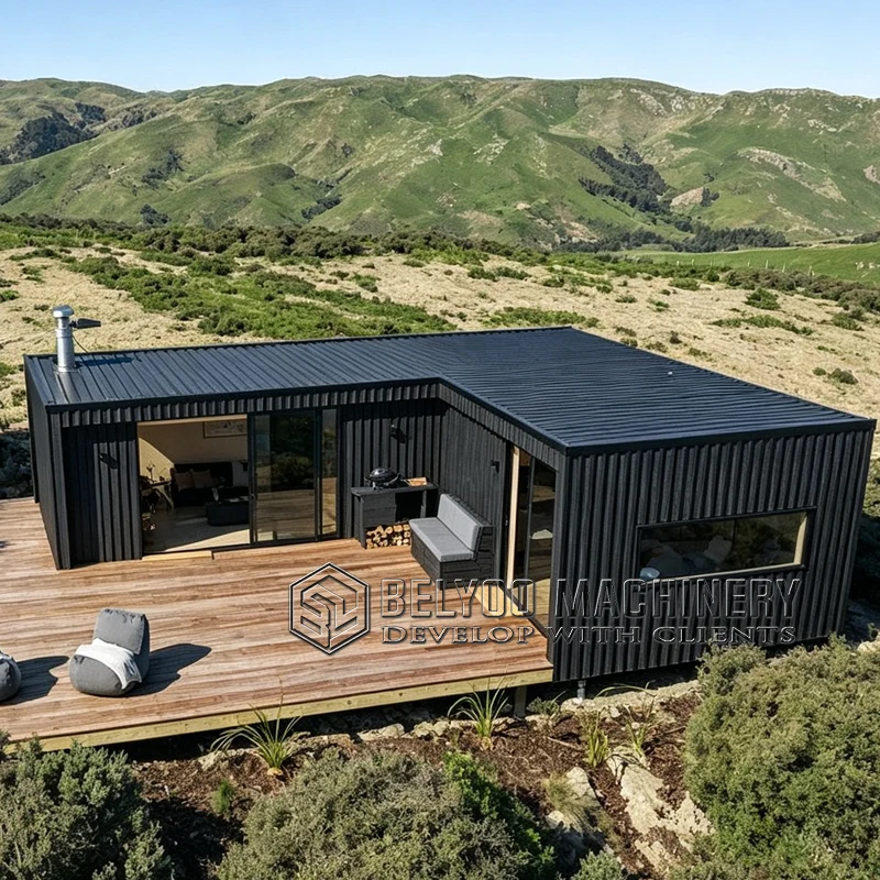 Belyoo Customizable Container House Prefab Building Modular Home Mobile Office Portable Accommodation Factory Supply