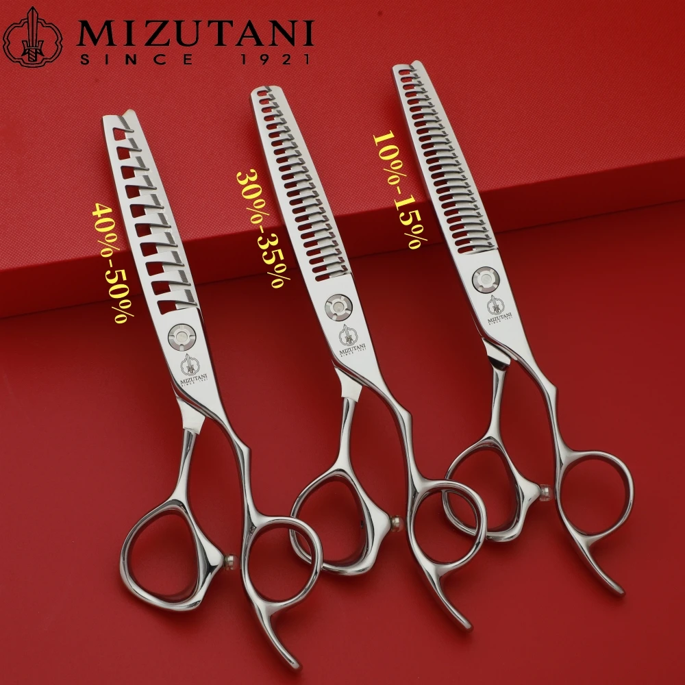 

Mizutani Professional Tools barber scissors Multi-purpose hair thinning shears Teeth in opposite directions vg10 5.5-6-6.5-7inch