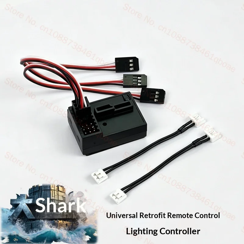 Wltoys 1/6 Big Shark Remote Control Car Modification parts Remote Control Light Controller Universal Three Stone Fusi Dumbo Rc