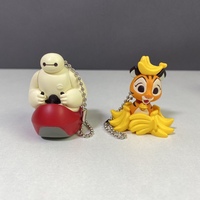 Tokyo Disneyland  Cartoon Anime Banana Tiger Big Hero 6 Baymax Action Figure Dolls Toy Funny Room Decoration Gifts for Kids