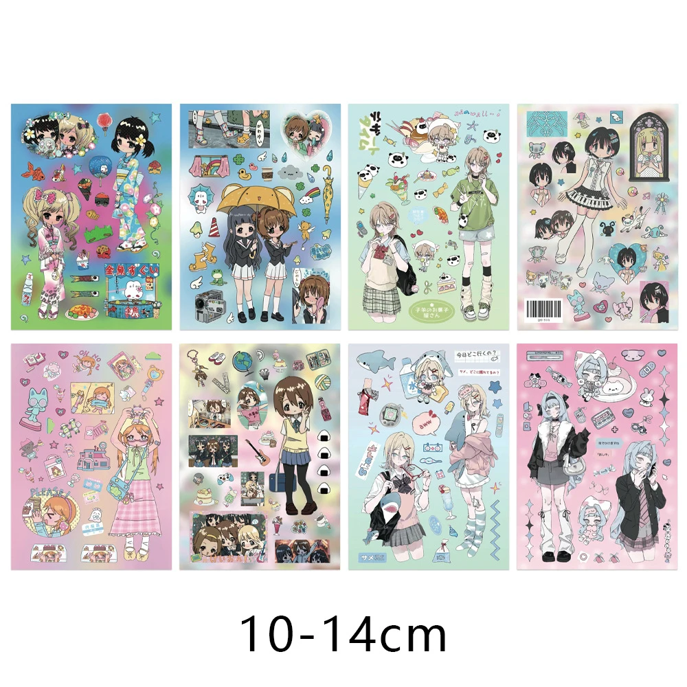 16枚入り、女の子向け、日常使いのグラフィティステッカー。日 - Laptop Accessories Girly のレビューと価格
