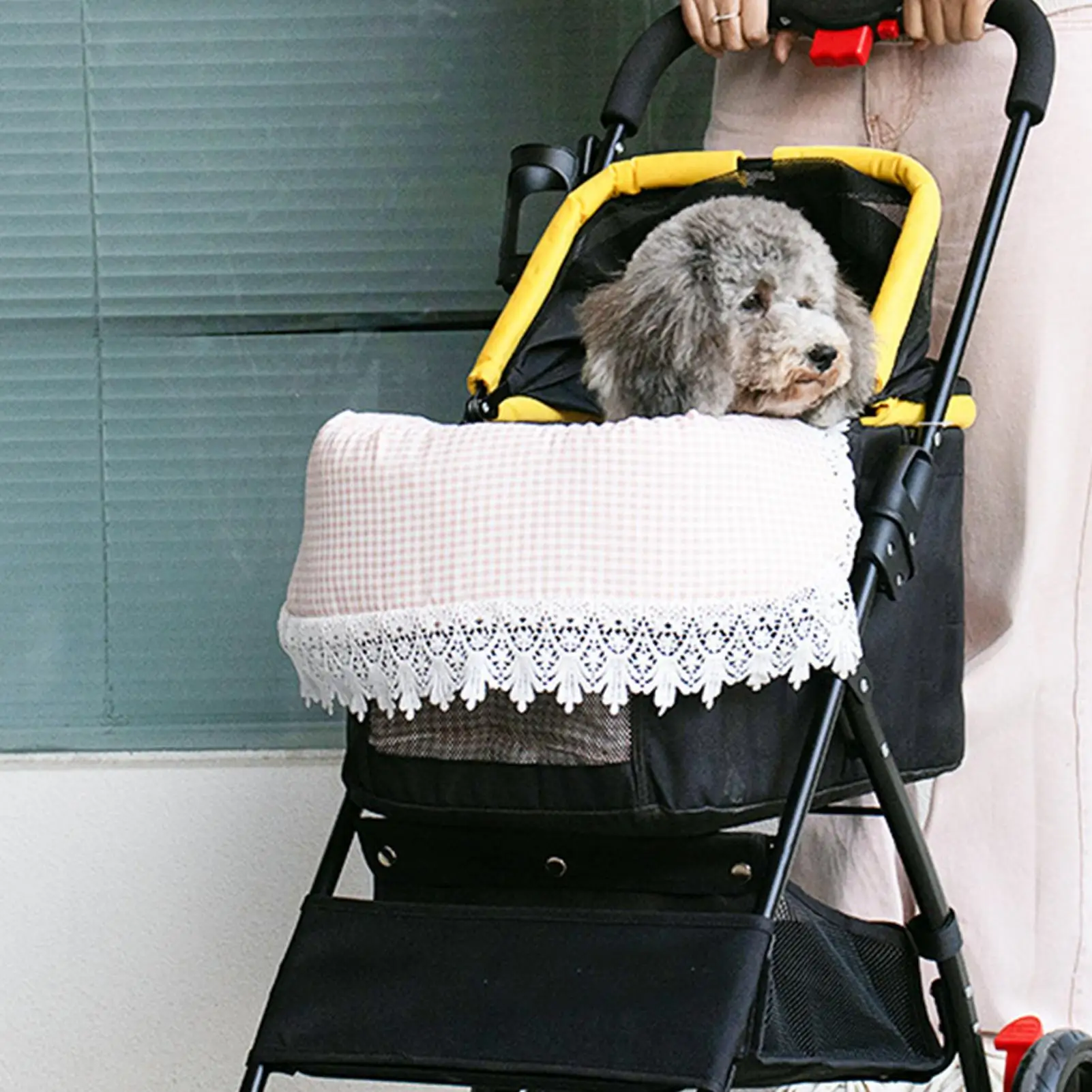 Pet Stroller Pad Pet Pushchair Soft Pad Comfortable Pet Stroller Pad Dirt-Proof Pet Stroller Mat for Dogs Cats Puppies Kittens