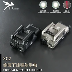 Airsoft SF Scout XC2 Tactical Weapons Gun Light Gloc G17 G18 19 Hanging Flashlight Fit 20MM Rail Outdoor Lighting Lamp Accessory