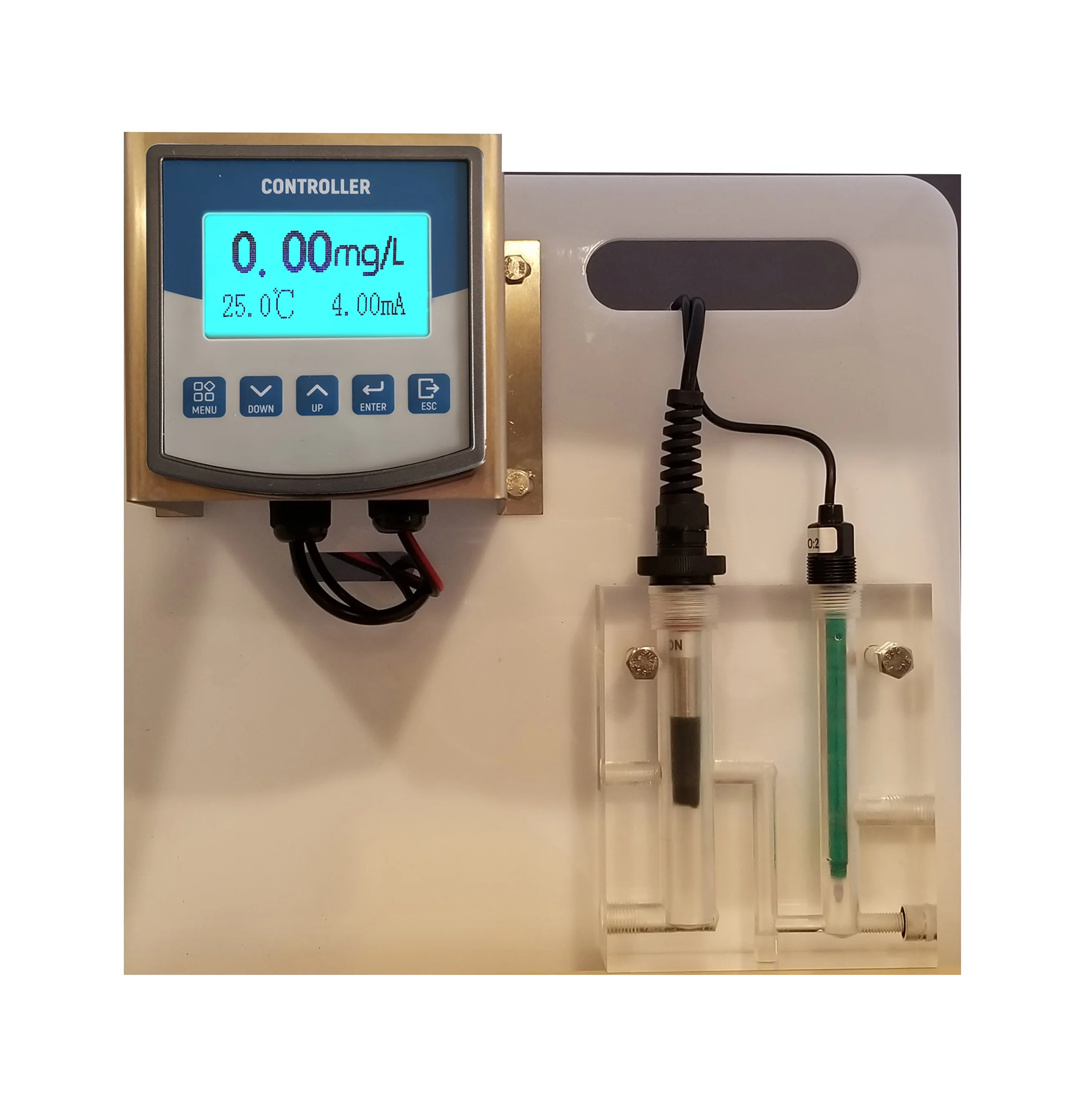 

Online tap water residual chlorine controller analyzer free chlorine meter sensor 4 20mA RS485 for drinking water or pool water