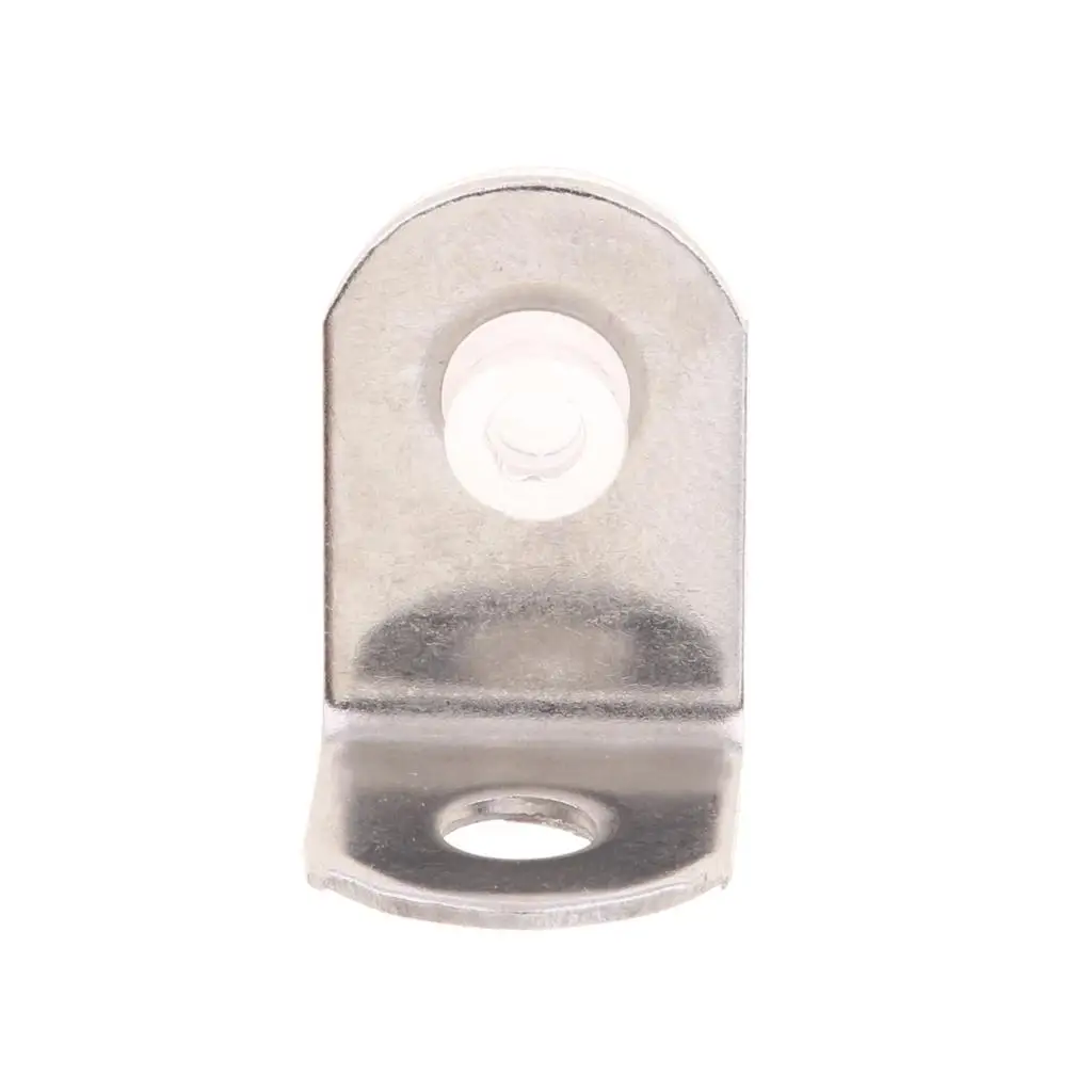 20 Pieces 20 * 13 Mm Metal Corner Bracket Bracket Set Silver