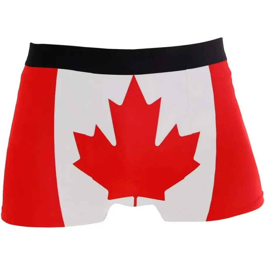 

Красно-белые мужские трусы-боксеры, нижнее белье, дышащие эластичные трусы-боксеры с мешочком, нижнее белье S-XXL с влагоотводящей тканью