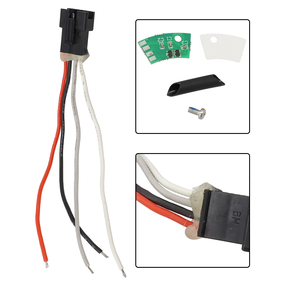 1pcs Electric Bicycle Hall Sensor Board Of PAS Rubber Cable For Bafang BBS/HD Middrive Motor Accessories Parts