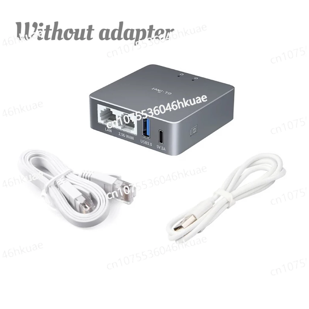للمكتب المنزلي والعمل عن بعد، أمن الإنترنت، 2.5G WAN GL-iNET (Brume 2) GL-MT2500/MT2500A Mini VPN Security Gateway