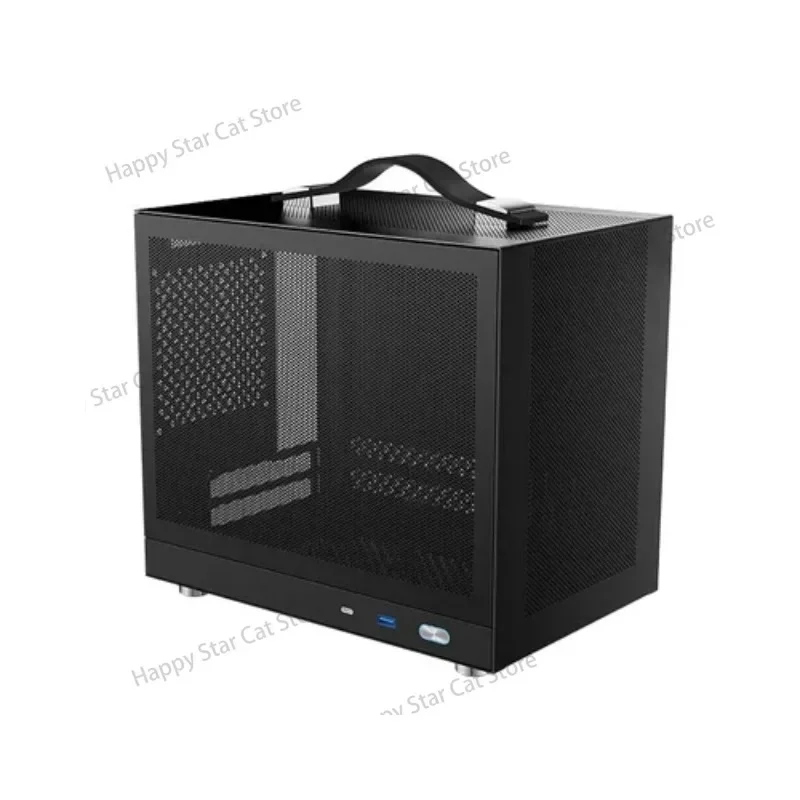 G200 chassis, aluminum alloy portable ITX handheld, TYPECmini computer host box desktop computer