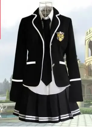 Uniforme scolastica per ragazza Inverno Stile britannico Abito da studente delle scuole superiori Abbigliamento formale Blazer Giovane Fromal