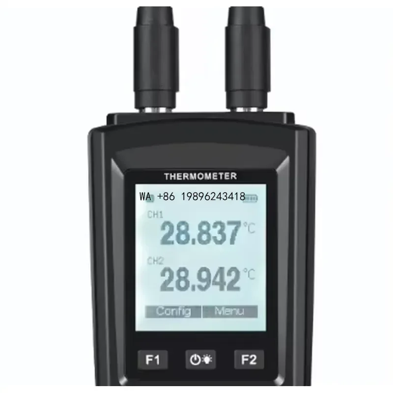 Wmwmnu High Accuracy Digital Data Logger Instrument Level Temperature Measuring Device for YET720
