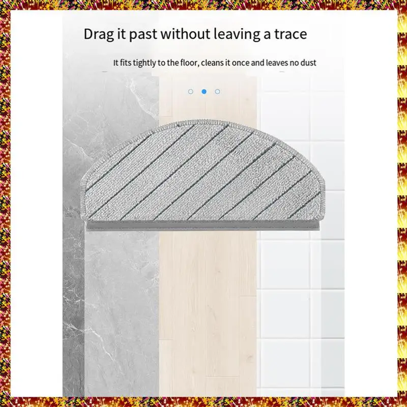 

AGOUP Replacement Mop Cloths For Ecovacs X1/N20/ T10/T10 TURBO Robotic Vacuum Cleaner Accessories Mop Pads