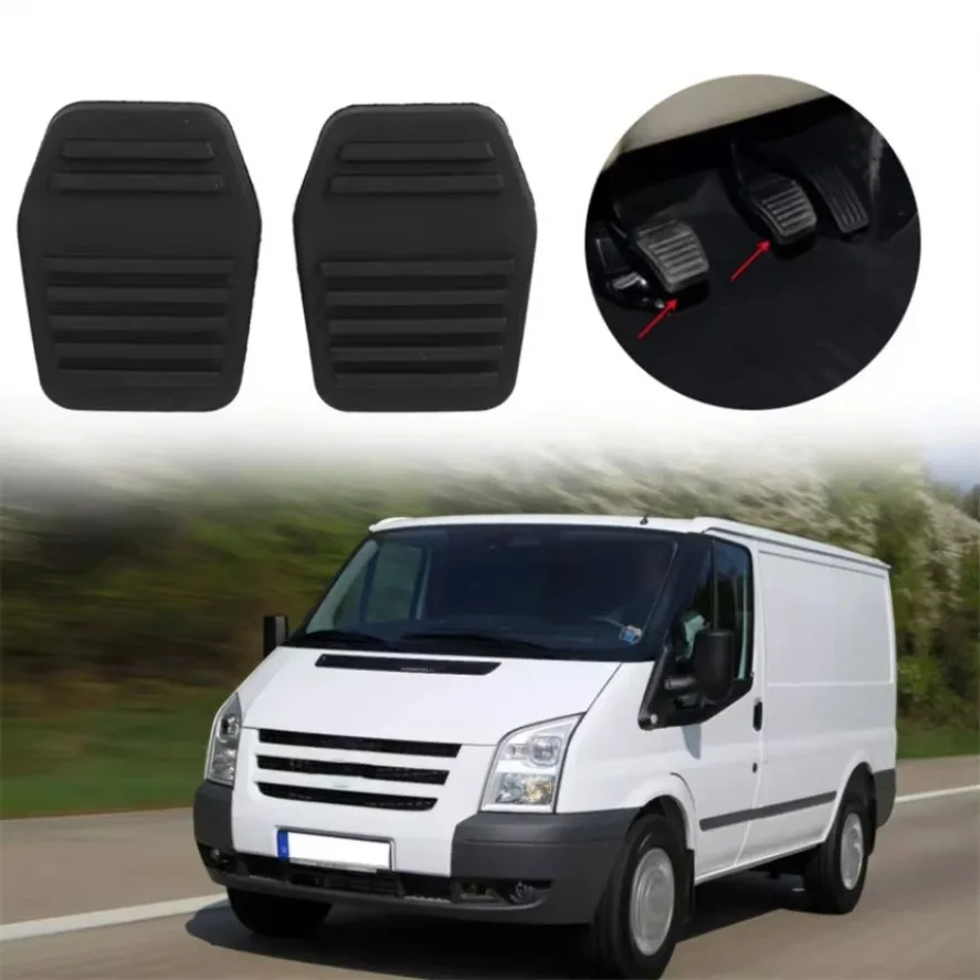 For Ford Transit MK6 MK7 2006-2014 KA 1996 -2008 Brake Clutch Foot Pedal Pad Cover Rubber 6789917 1076899 1029040 Car Accessorie