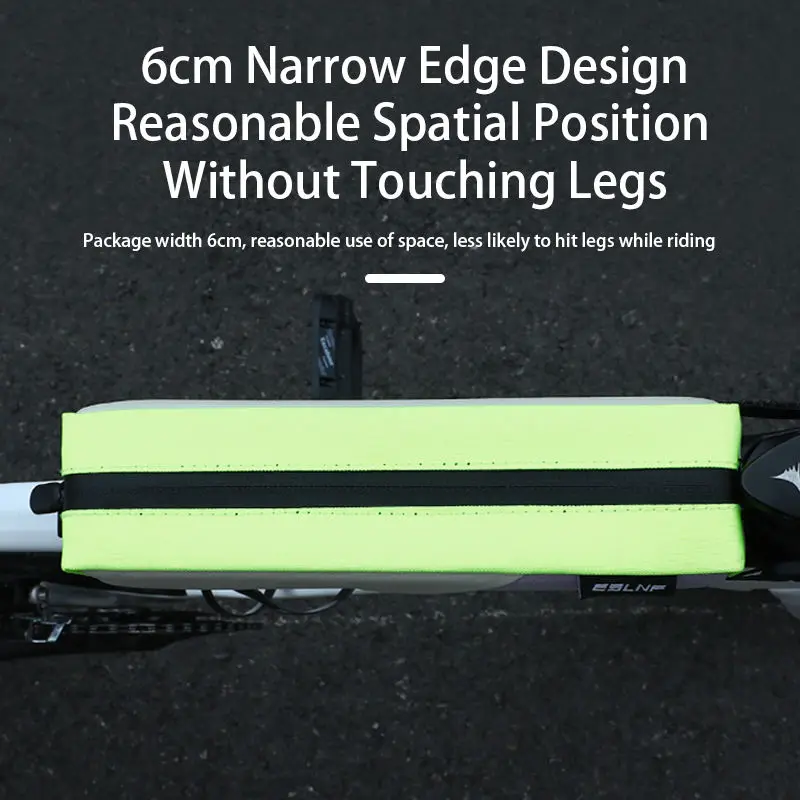 ESLNF Bike Bag Top Tube Bike Frame Bag Waterproof Bicycle Under Tube Bag for MTB Road Bike Bicycle Top Tube Bag Bicycle Bag view 3