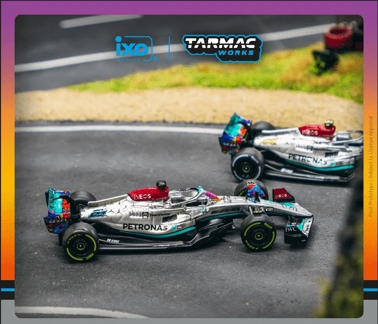 

MB F1 W13 E PERFORMANCE BELGIAN GRAND PRIX 2022 GEORGE RUSSELL 1:64 TARMAC WORKS Car Collection Limited Edition Hobby Toys