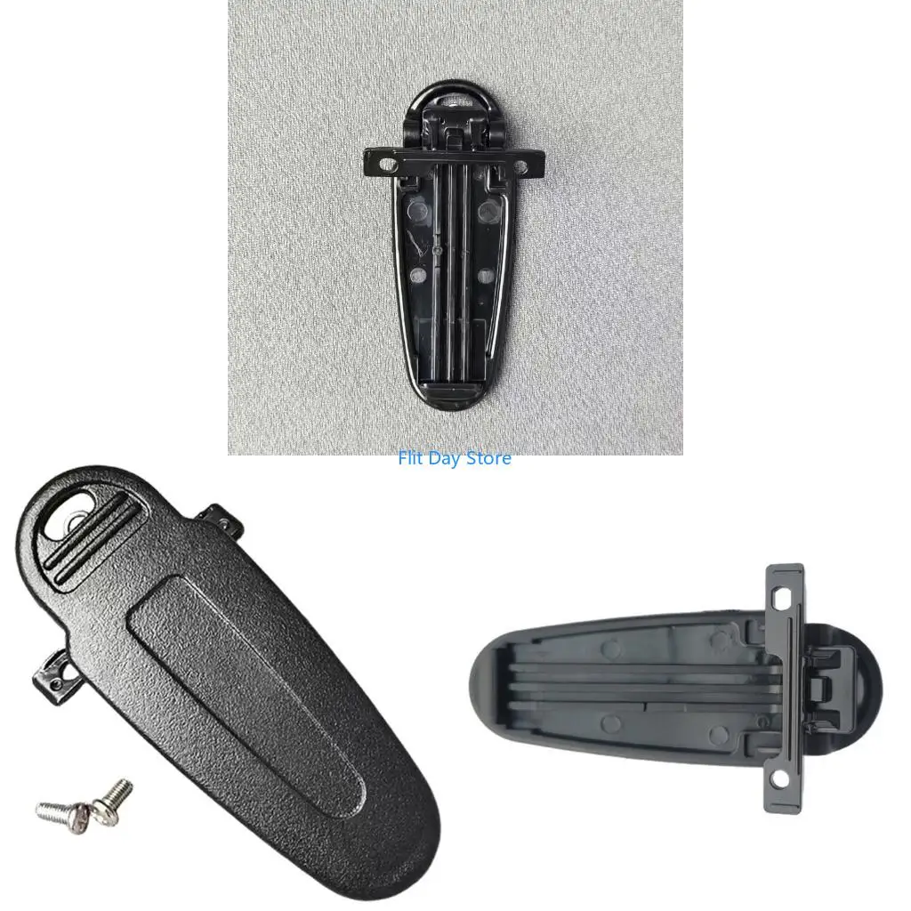 F92C Plastic Battery Belt Clip for Two Way Radio Secure Hold During Outdoor Activity