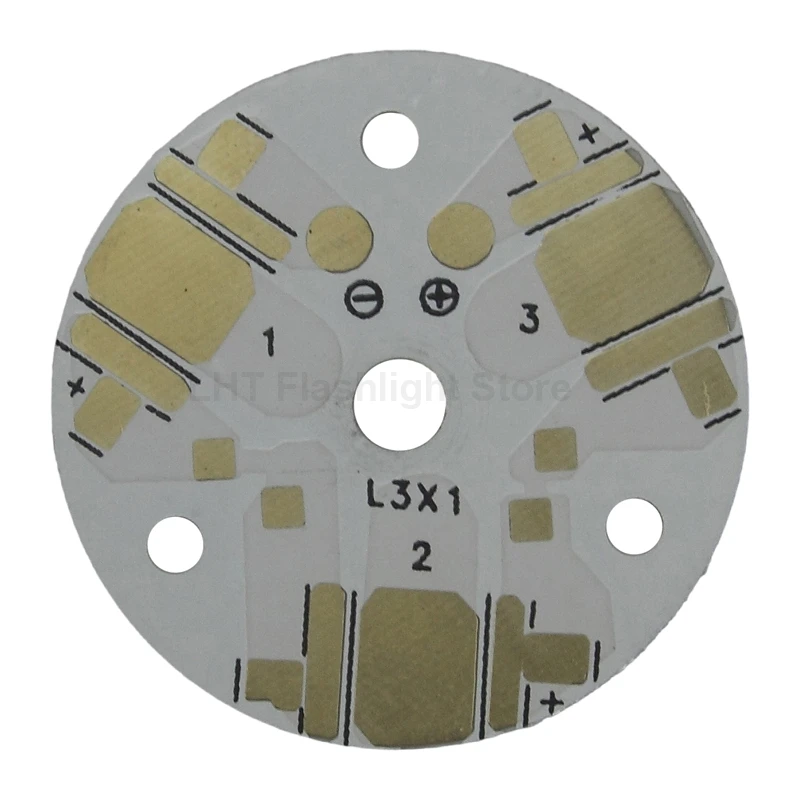 

32 мм (Г) x 2 мм (толщина) 3 светодиода 7090 серии алюминиевых печатных плат