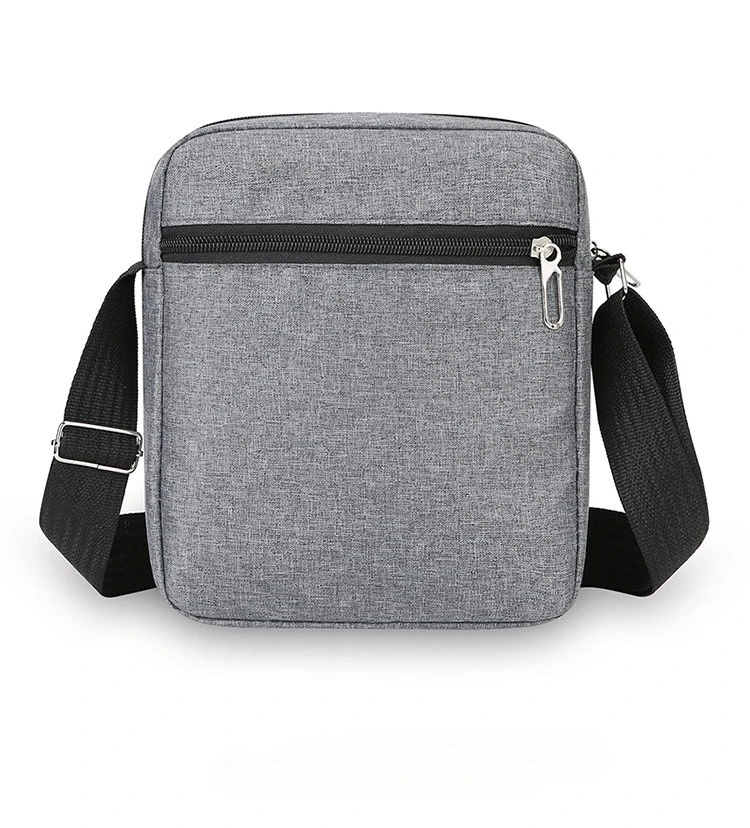 Men's Shoulder Bag Business Leisure Large Capacity Portable Handbag Zipper Multi Layer Waterproof Summer Male's Crossbody Bags
