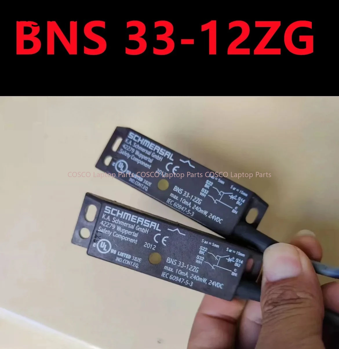 bns-33-12zg-bns33-1-d'origine-pour-schmersal-101109212-interrupteur-de-securite-1-piece