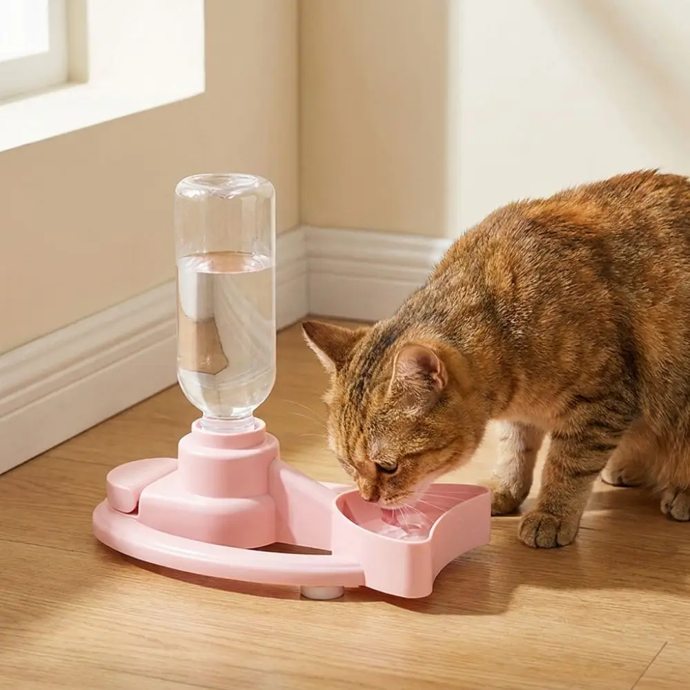 Large Capacity Cat Automatic Water Dispenser Silent Gravity Leak Proof Cat Drinking Machine Anti-Slip Stable Base