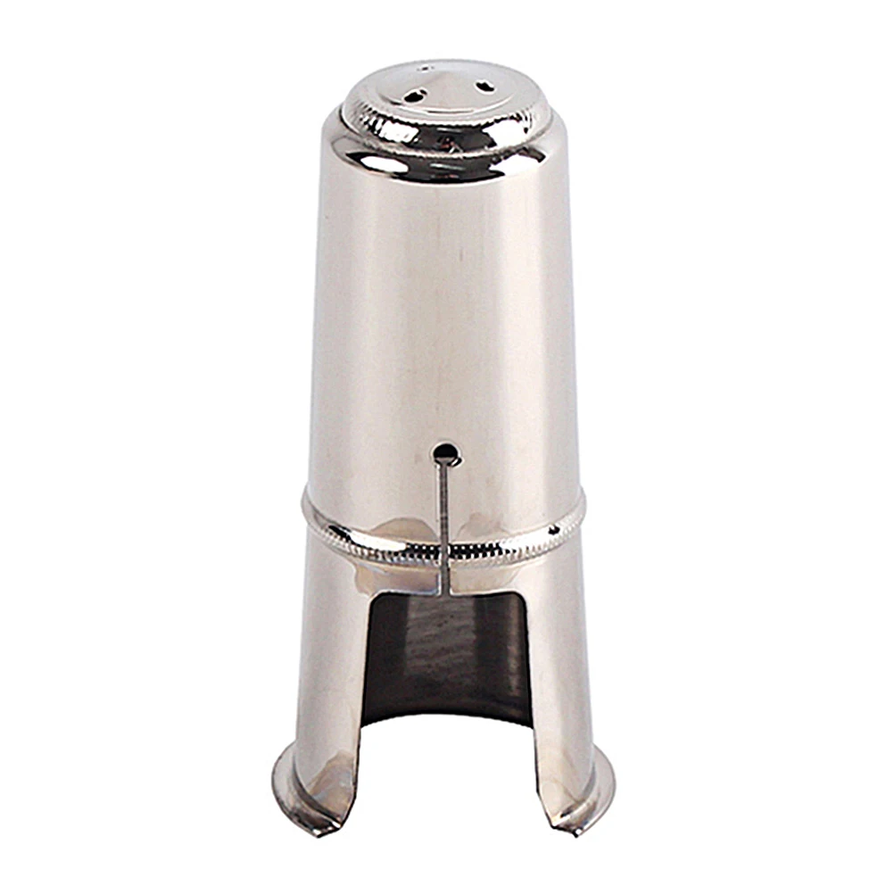 

84 Mm Saxophone Hood Protective Cap Mouthpiece Protector Instrument Part Flute Cover Silver Pads