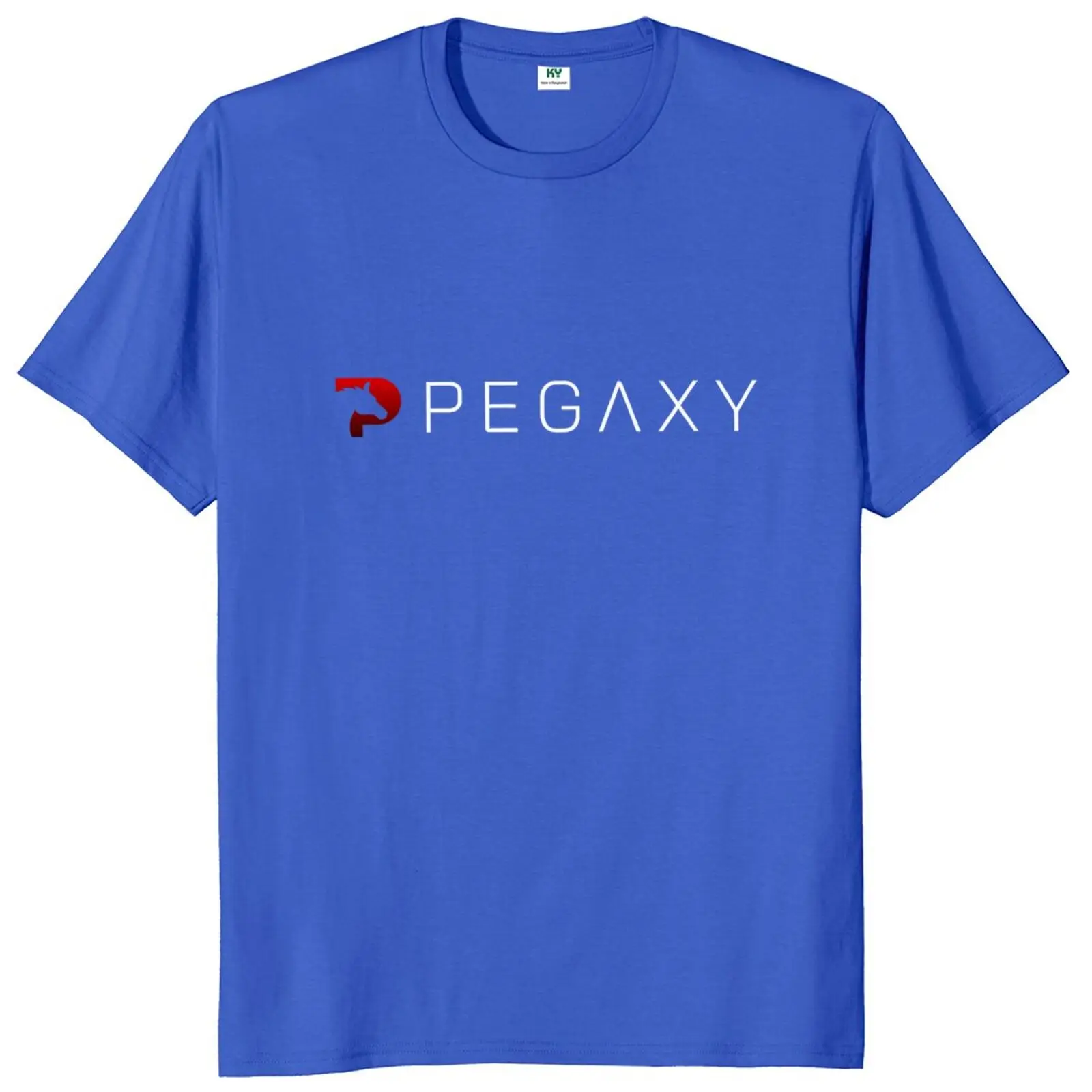 Pegaxy PGX T Shirt Token NFT Game Crypto Coin Lovers T-shirts EU Size Casual Summer 100% Cotton O-neck Unisex Soft Tee Tops