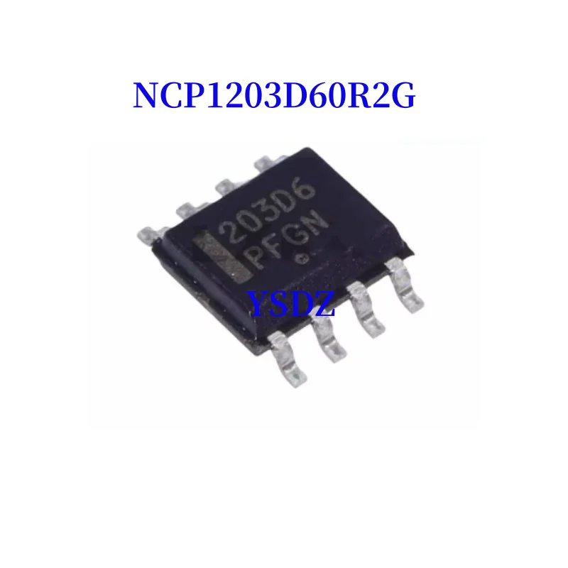 10pcs/lot NCP1203D60R2G 203D6 NCP1203D6 SOP New Original Genuine Ic