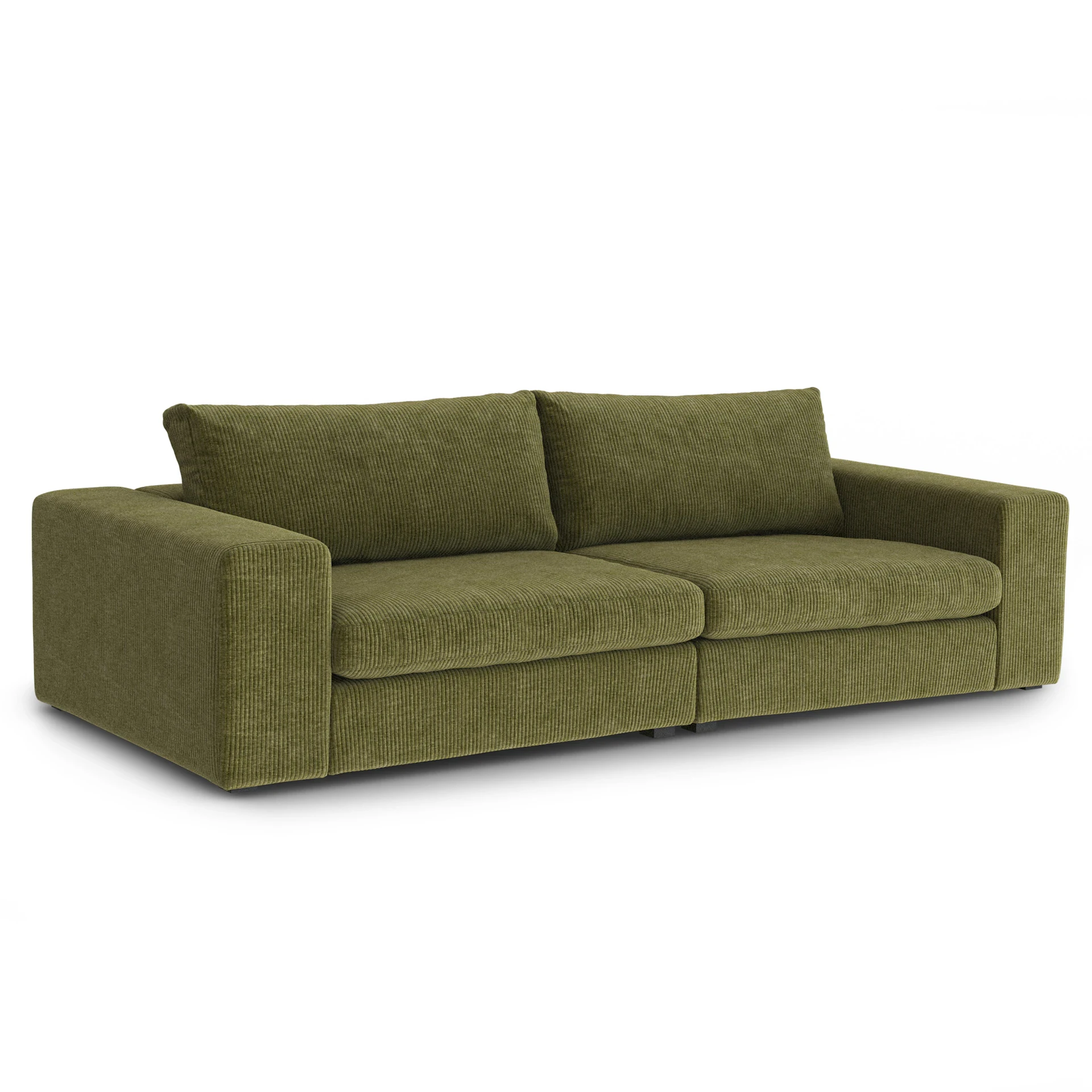 ^New Products Flat-Packed Bedroom Set Reclining Convertible Sectional Sofa Stainless Steel Legs Fabric Sponge Space-Saving