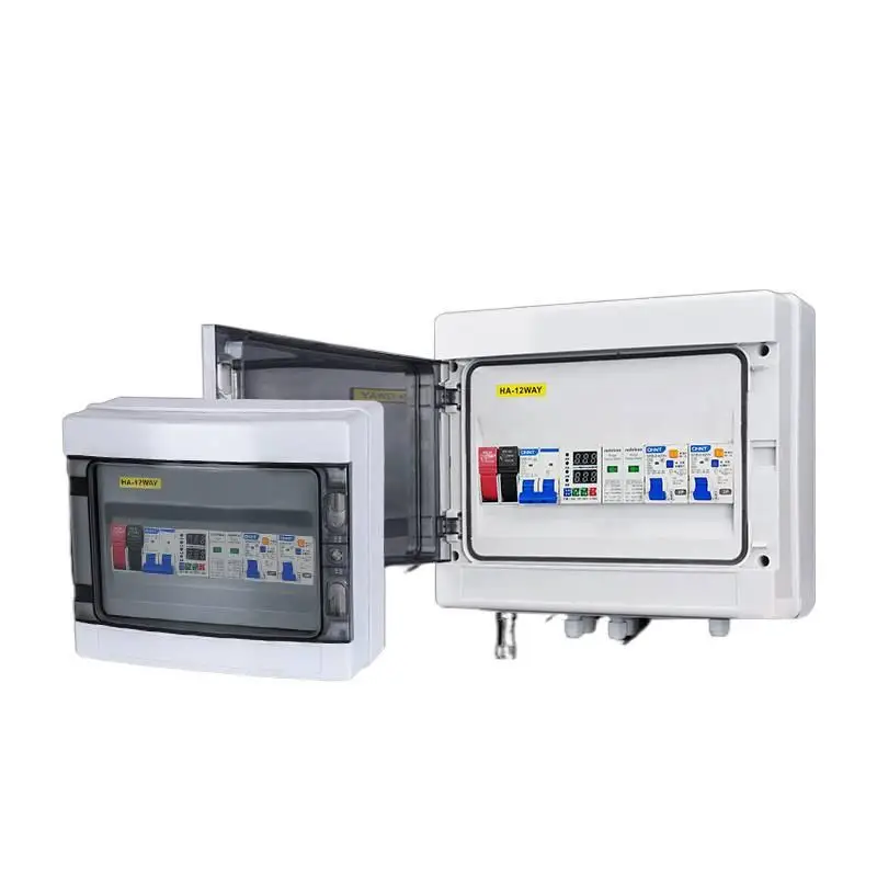 Solar Hybrid AC/DC Combiner, Off-Grid Control & Distribution with Surge Protection, Weatherproof
