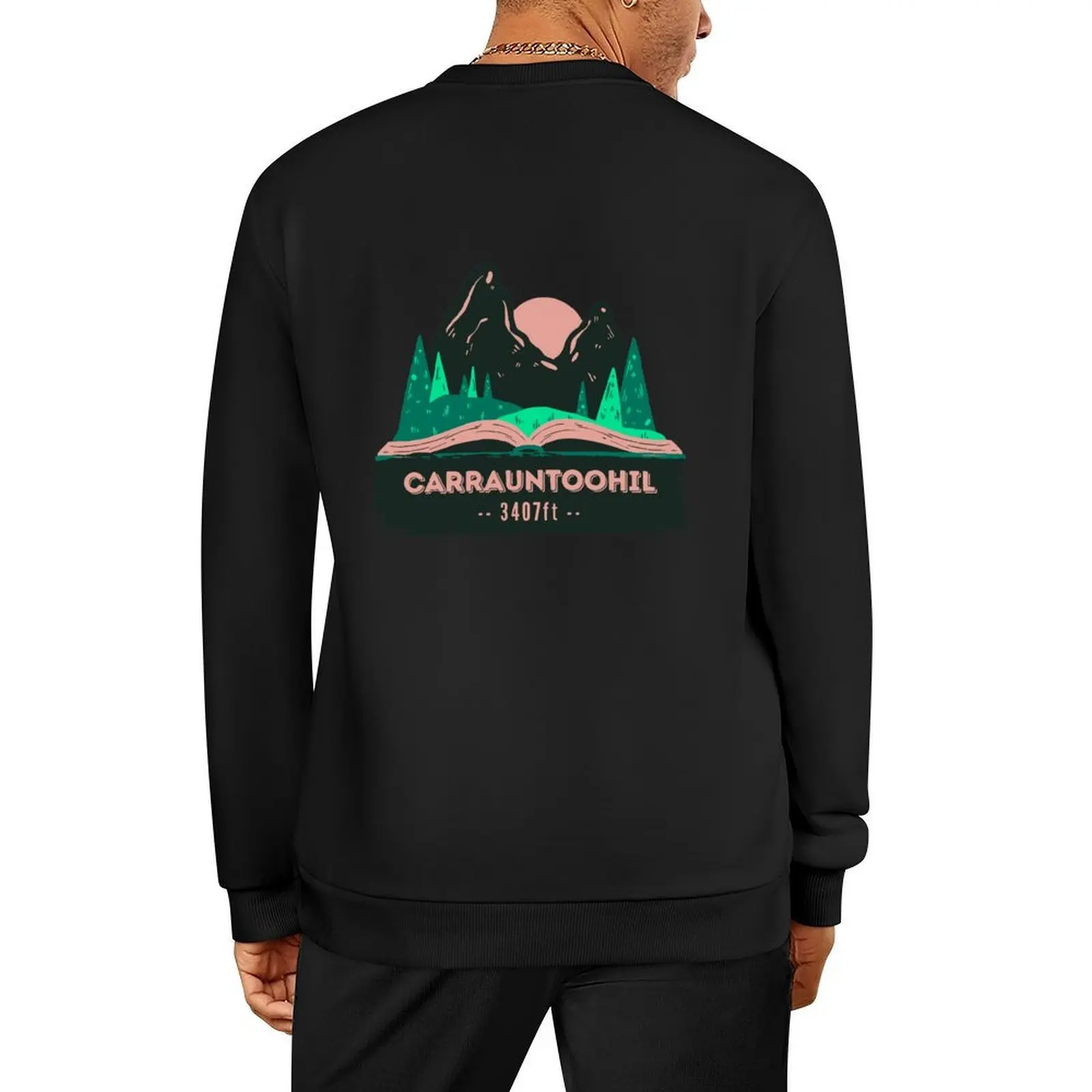 

Carrauntoohil - County Kerry - Ireland - Peak Bagger Pullover autumn blouse men wear clothes for men sweatshirt for men